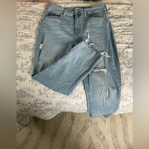 Madewell Light Blue Straight Leg Jeans